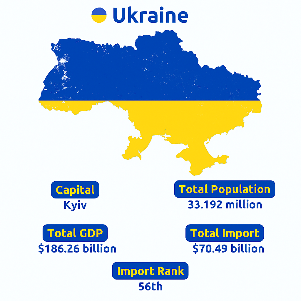  Ukraine Import Data | Verified Importers & Trade Insights